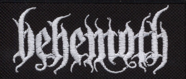 Behemoth - White Logo Patch