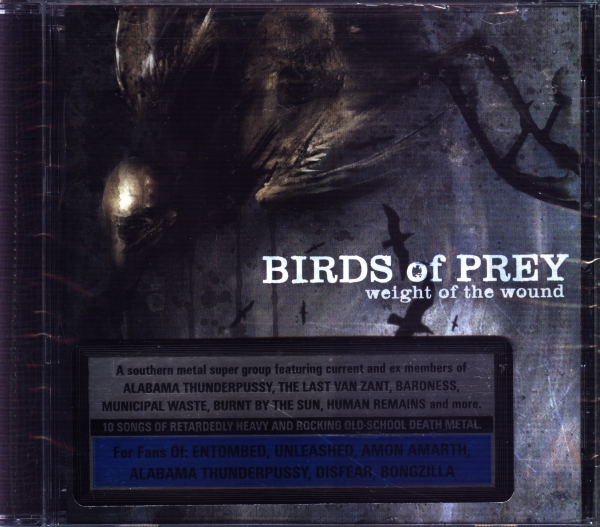 Birds of Prey - Weight of the Wound CD