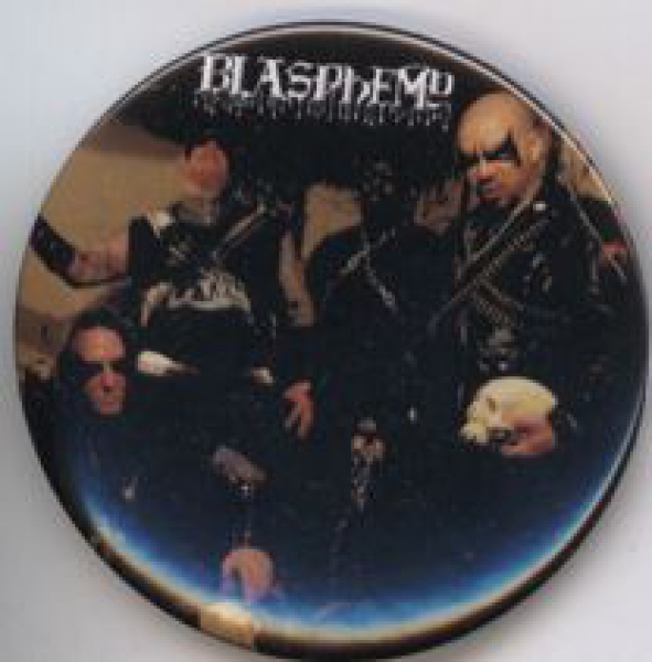 Blasphemy - Band Dark Buttons 59 mm