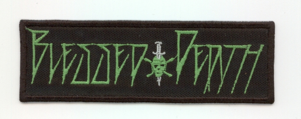 Blessed Death - Green Logo Patch