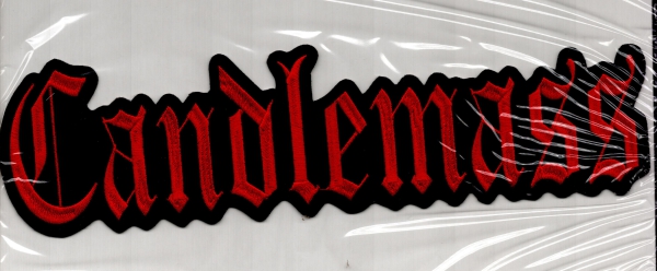 Candlemass - Rotes Logo Rückenaufnäher