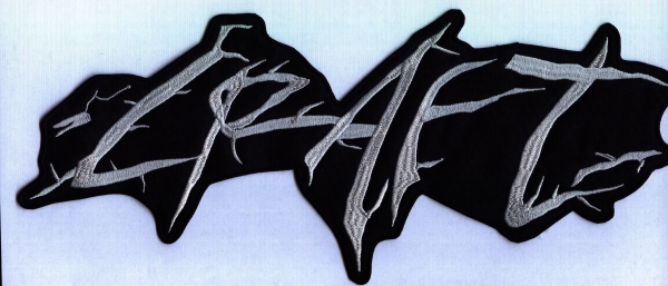Craft - Weisses Logo Rückenaufnäher