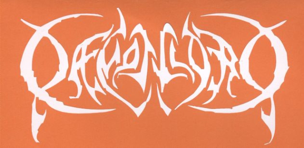 Daemonlord - White Logo Sticker