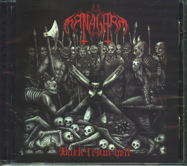 Dark Managarm - Back from Hell CD