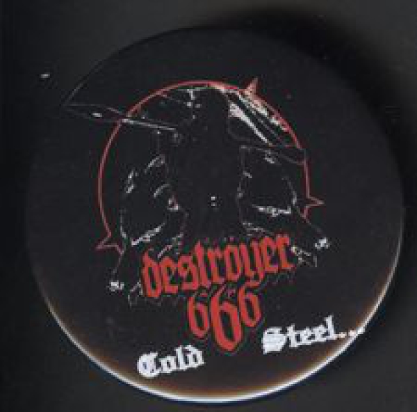 Deströyer 666 - Cold Steel  Button 59mm