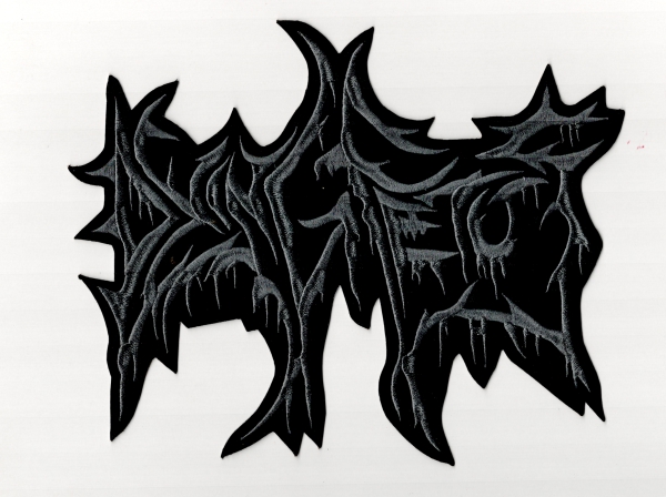 Dying Fetus - Graues Logo Rückenaufnäher