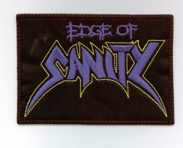 Edge of Sanity - Blue Yellow Logo Patch