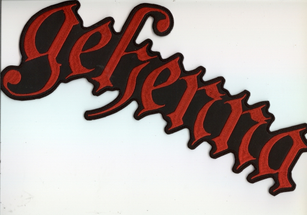 Gehenna - Red New Logo Backpatch