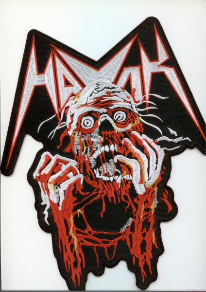 Havok - Face Logo Rückenaufnäher