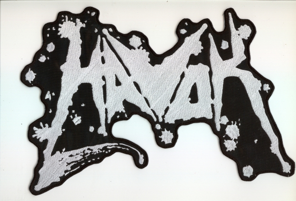 Havok - Weisses Logo Rückenaufnäher