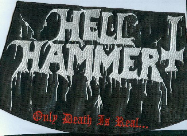 Hellhammer - Only Death is Real Rückenaufnäher