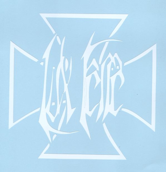 Lux Ferre - Logo Sticker White