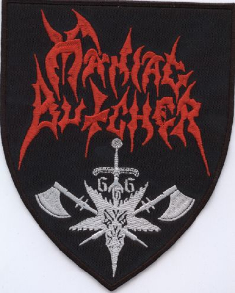 Maniac Butcher - Wappen 2 Aufnäher