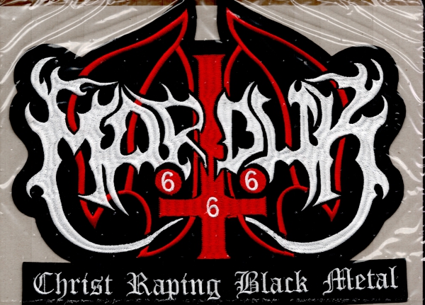 Marduk - Christ Raping Rückenaufnäher