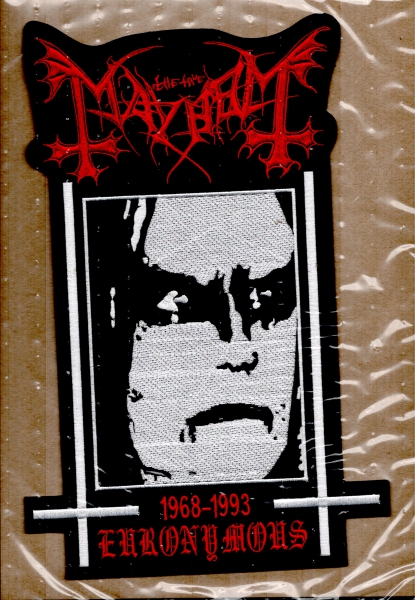 Mayhem - Euronymous Backpatch