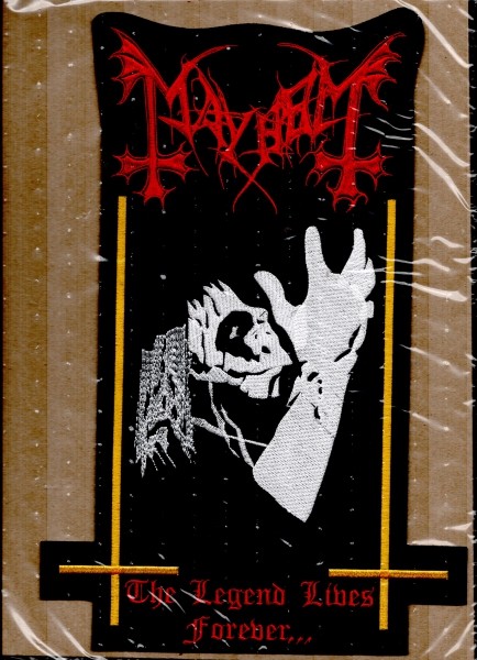 Mayhem - The Legend 2 Backpatch