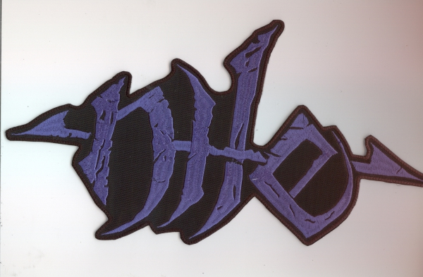 Nile - Blue Logo Backpatch