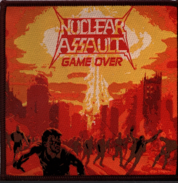 Nuclear Assault - Game Over Aufnäher