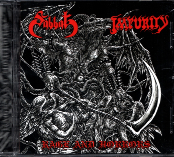 Sabbat / Impurity - Rage and Horrors CD