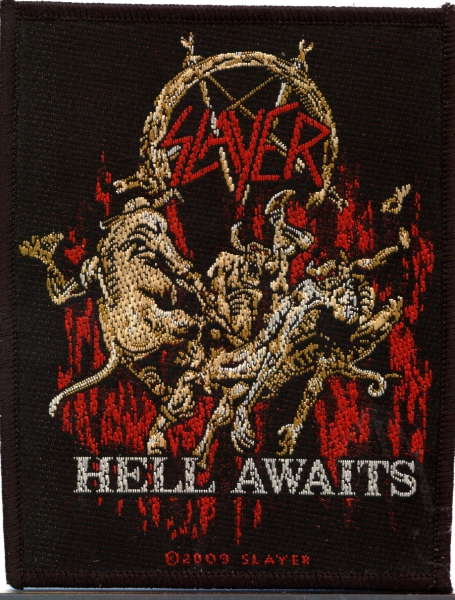 Slayer - Hell Awaits Woven Patch