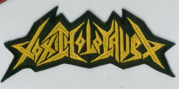 Toxic Holocaust - Gold Logo Shape Patch