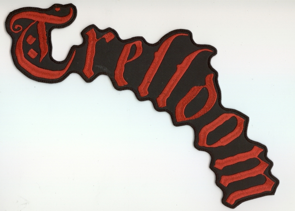 Trelldom - Red Logo Backpatch