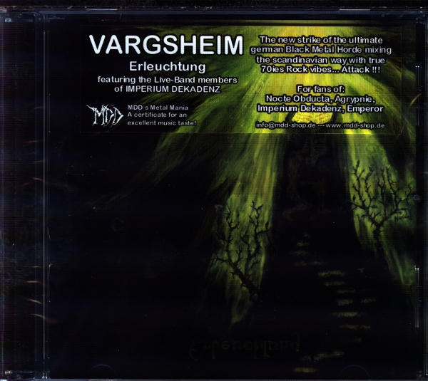 Vargsheim - Erleuchtung CD