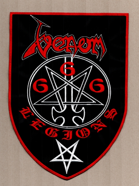 Venom - Legions 666 Rückenaufnäher