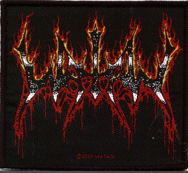 Watain - Feuer Logo Woven Aufnäher