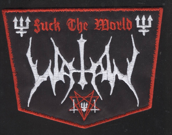 Watain - Fuck the World Red Patch